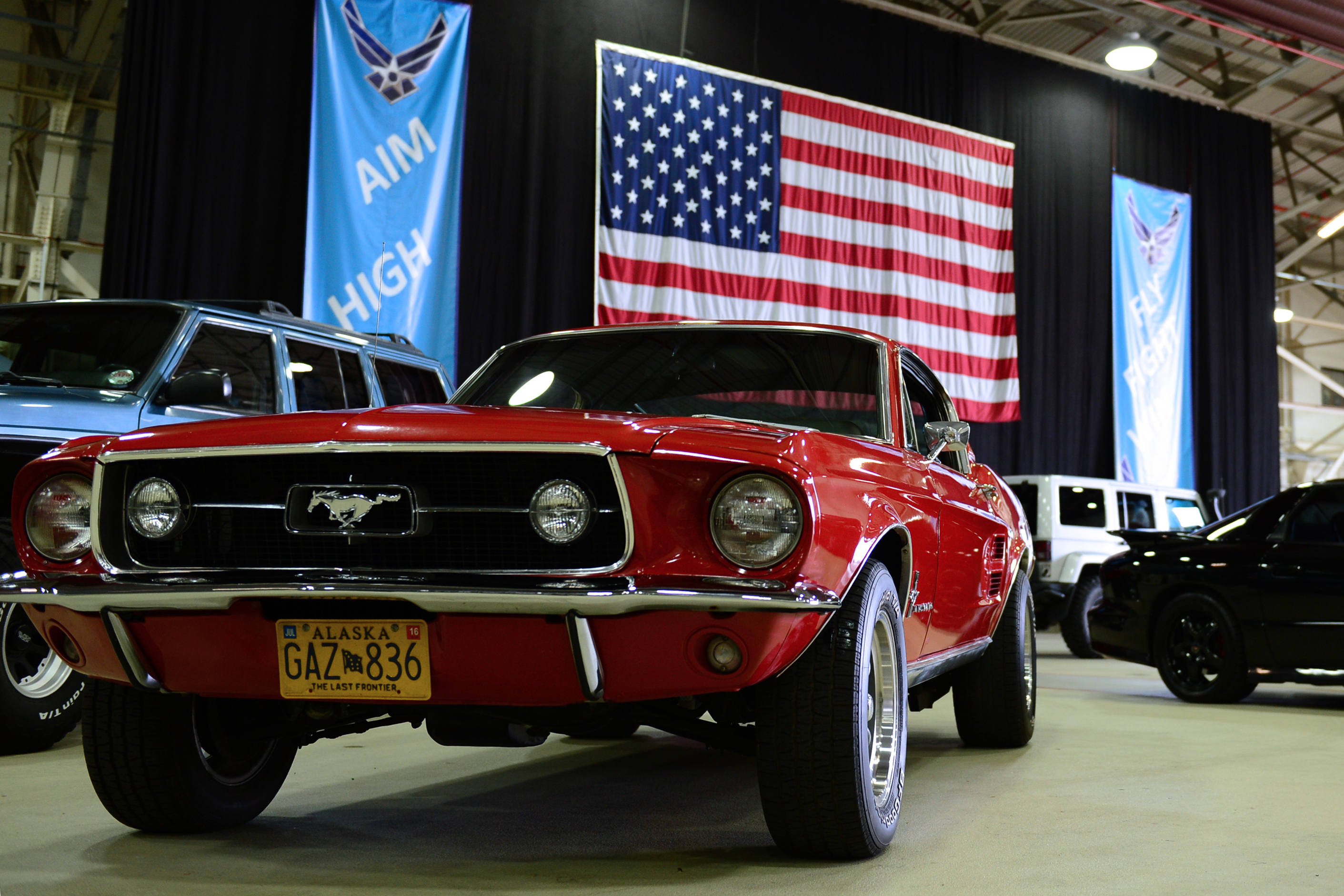 A 1967 Ford Mustang GT 390 big-block