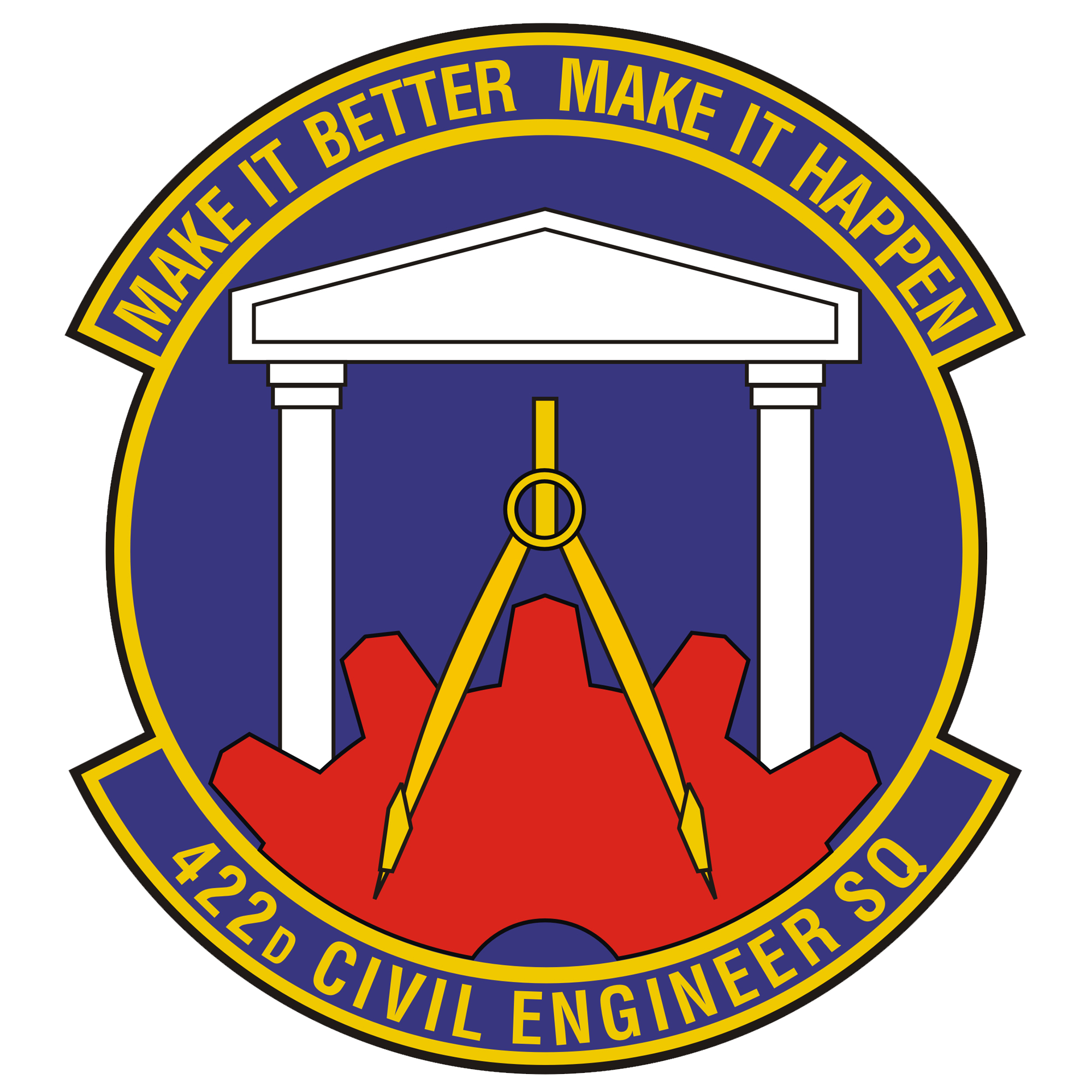 422nd CES Shield 422nd CES Shield